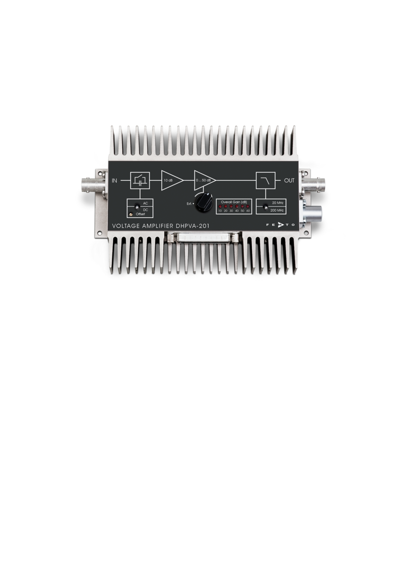 DHPVA-201 Variable Gain 200 MHz Wideband Voltage Amplifier