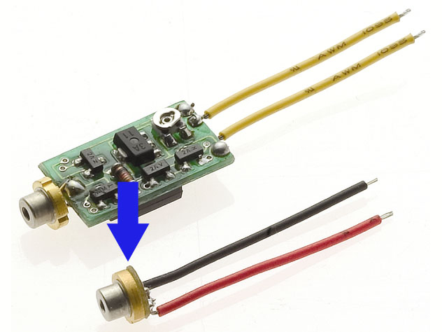 APC Laser Diodes - Power Control and Driver Included