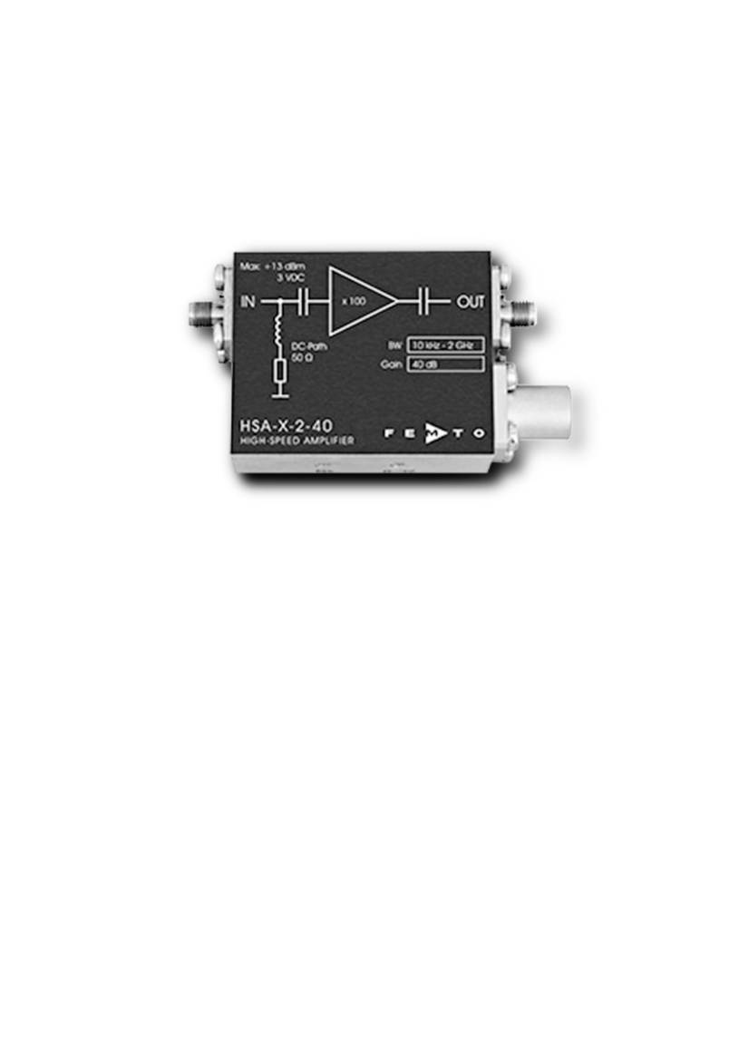GHz High-Speed Amplifier GHz High-Speed Amplifier