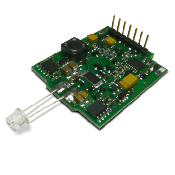 PLD in plastic housing and long pins PLD in plastic housing and long pins