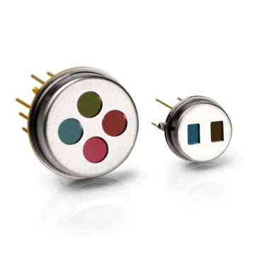 Multi channel pyroelectric detectors