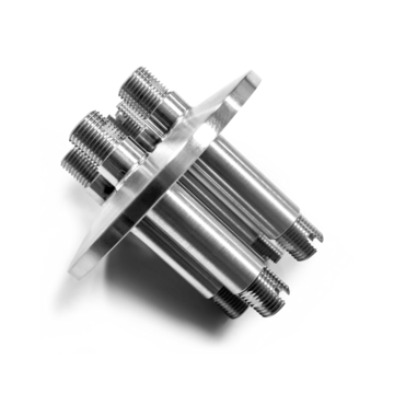 Hermetic Glass Fiber Feedthrough for Vacuum Applications