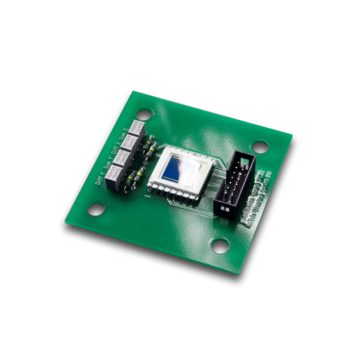 SiTek's evaluation board for controlling the corresponding PSDs