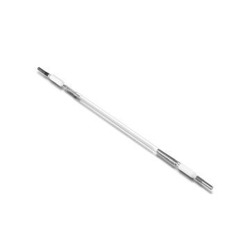 Xenon flash lamp for intense, short light pulses in technical applications.