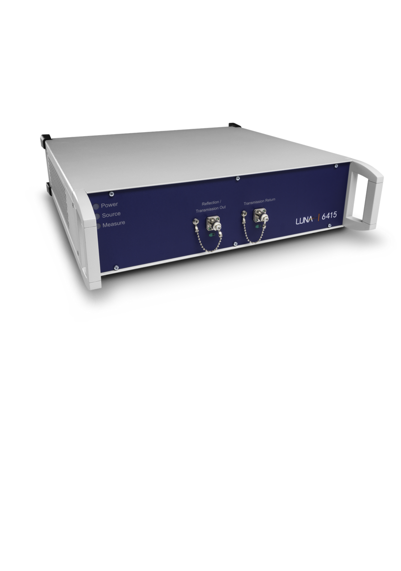 OFDR measuring device for optical characterization of fibers OFDR measuring device for optical characterization of fibers