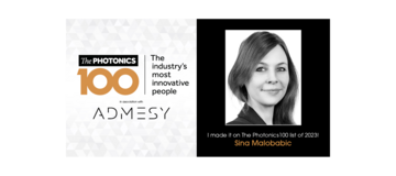 Award graphic of the Photonics 100 list Award graphic of the Photonics 100 list