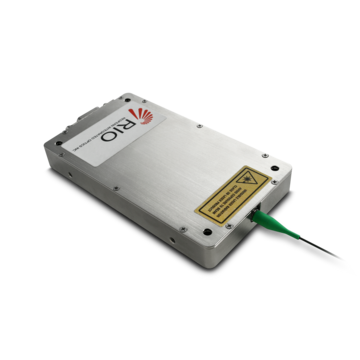 Laser source with integrated design for precise optical applications