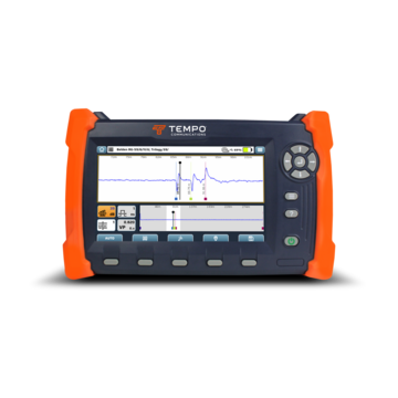 TDR measuring device for fault localization in cables
