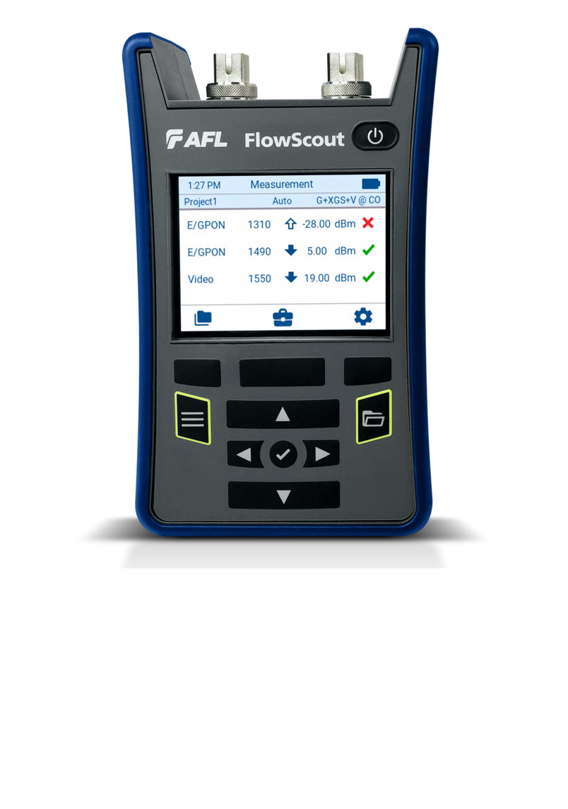 Compact diagnostic device for monitoring fiber-link quality and optical network signals. Compact diagnostic device for monitoring fiber-link quality and optical network signals.