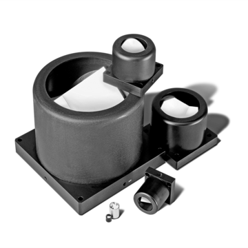 Hollow retroreflectors for precise optical referencing