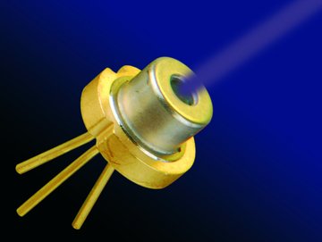 Blue low cost laser diode