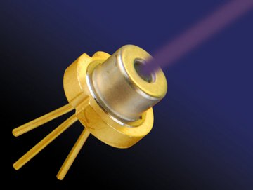 Blue low cost laser diode