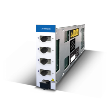 Pluggable laser module for optical test setups