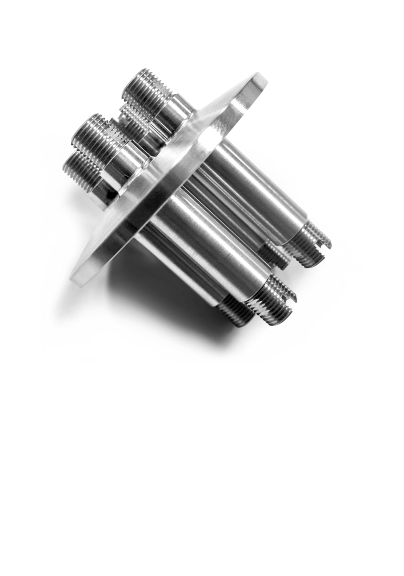 Hermetic Glass Fiber Feedthrough for Vacuum Applications
