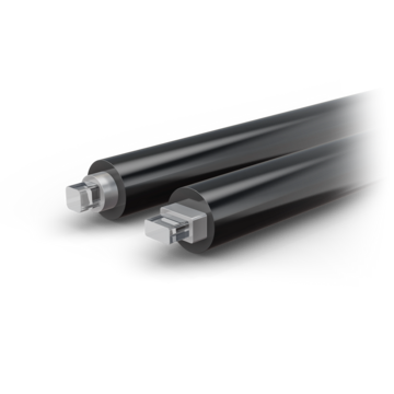 Spezielle Glasfasergeometrie mit eckigem Kern