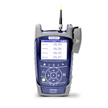 Power meter for fiber optics