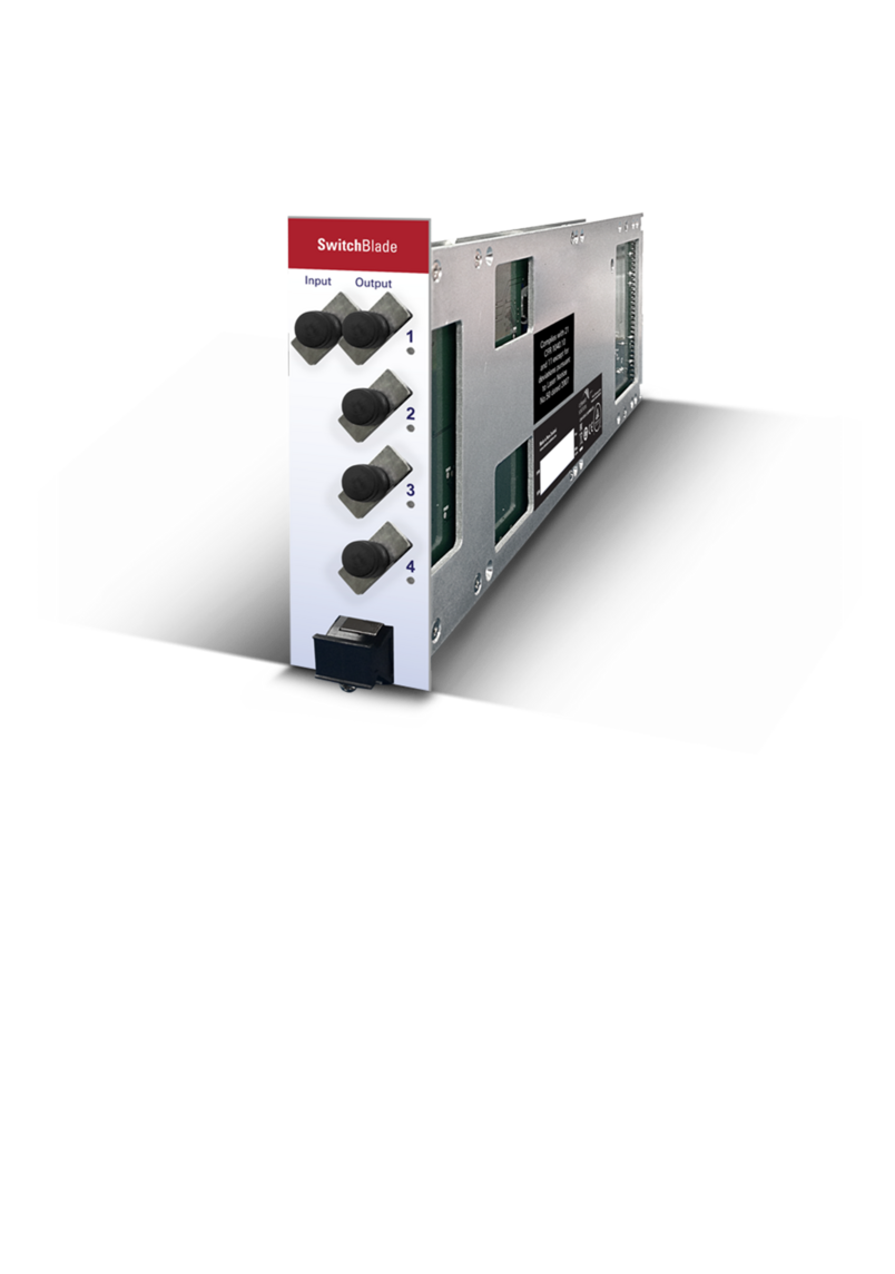 Blade Based Optical Switch Blade Based Optical Switch