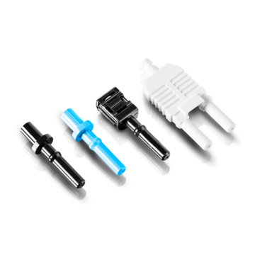 V-Pin Fiber Optic Connectors
