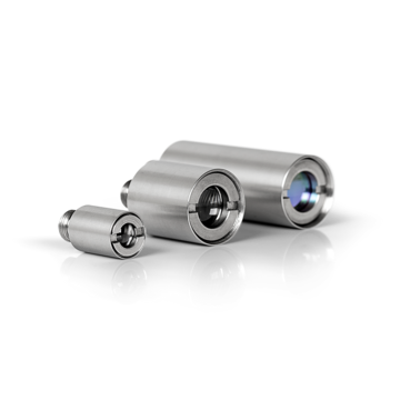 Fiberglass collimators for precise light guidance