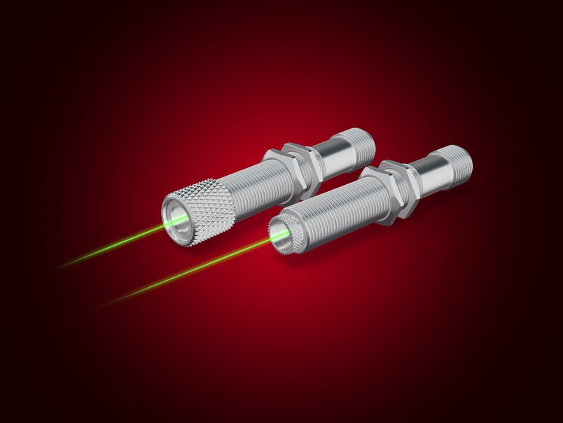 Laser Modules for Industrial Applications with M12 Thread