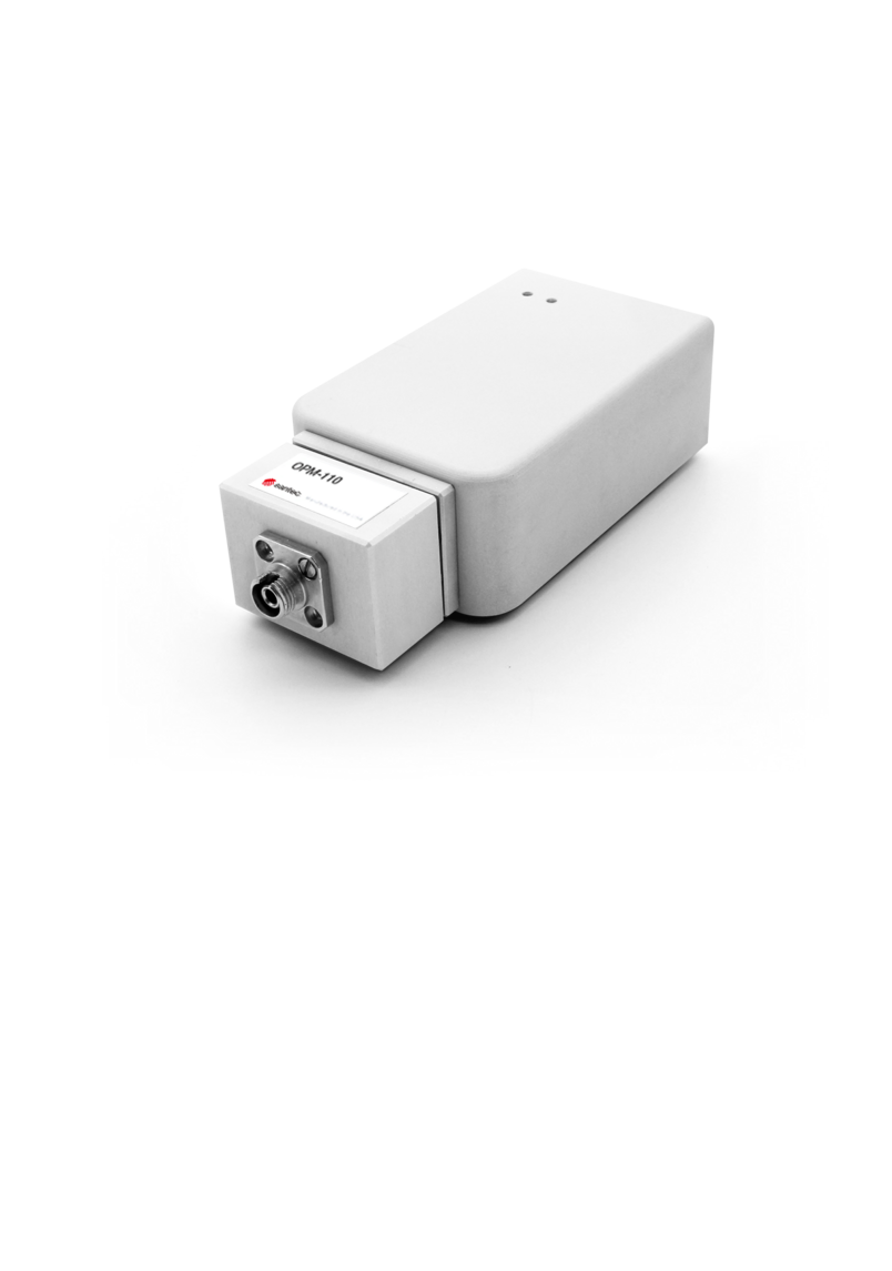 OPM-110 USB Optical Power Meter OPM-110 USB Optical Power Meter