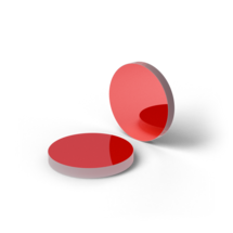 Optical flat mirror for precise beam guidance