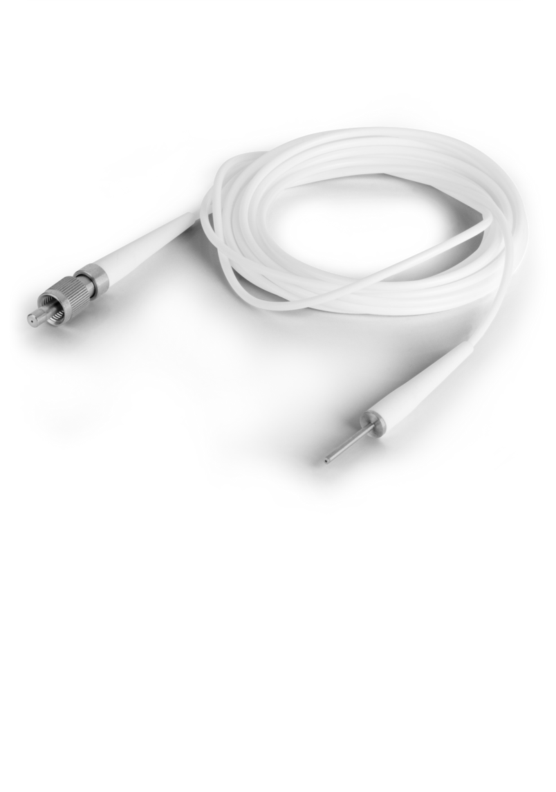 Thin optical fiber for targeted light guidance in medical therapy systems Thin optical fiber for targeted light guidance in medical therapy systems