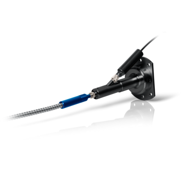Fiberkey-P coupler for stable fiber optic coupling