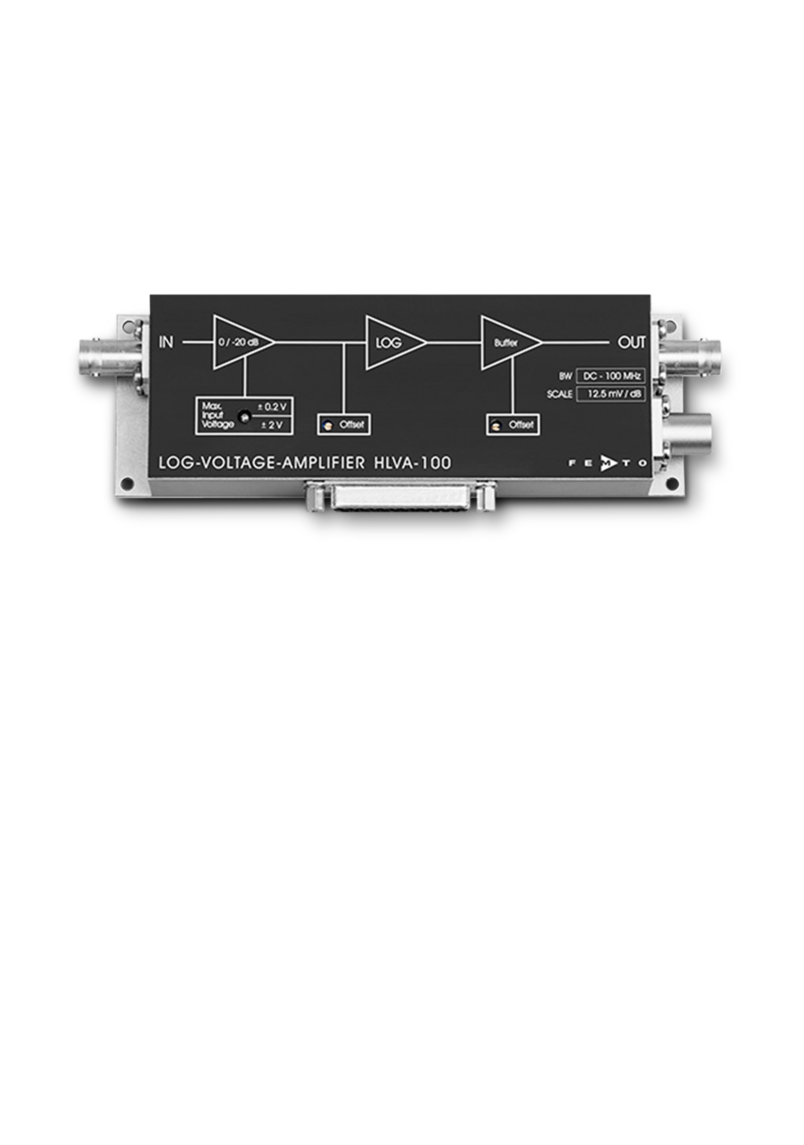 Log Voltage Amplifier for Wide Dynamic Range Log Voltage Amplifier for Wide Dynamic Range