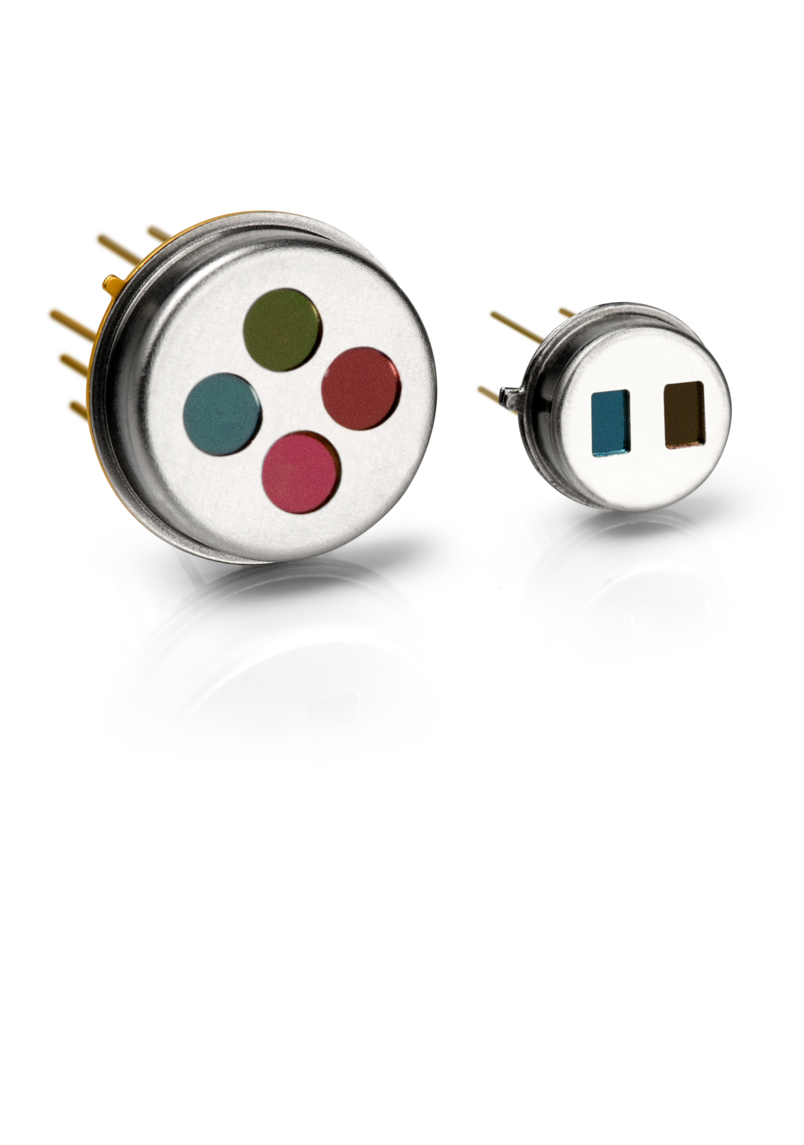 Multi channel pyroelectric detectors