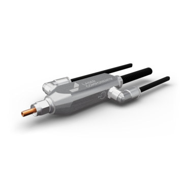 Cooled fiber connector for thermal stabilization