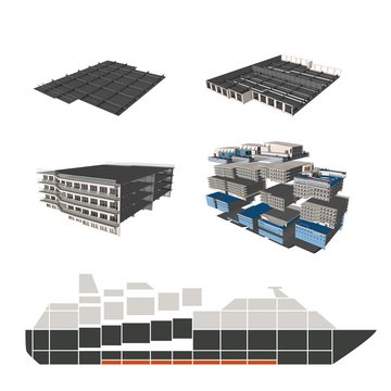 Modular Cruise Ship Building