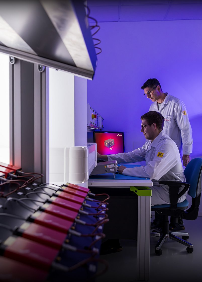 Produktionsstätte für COUNT-Einzelphotonen-Zählwerke Produktionsstätte für COUNT-Einzelphotonen-Zählwerke