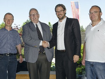 Joe Kunsch, Alan Doctor, Patrick Paul and Uwe Asmus