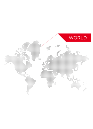 Darstellung der weltweiten Aktivitäten von Laser Components Darstellung der weltweiten Aktivitäten von Laser Components