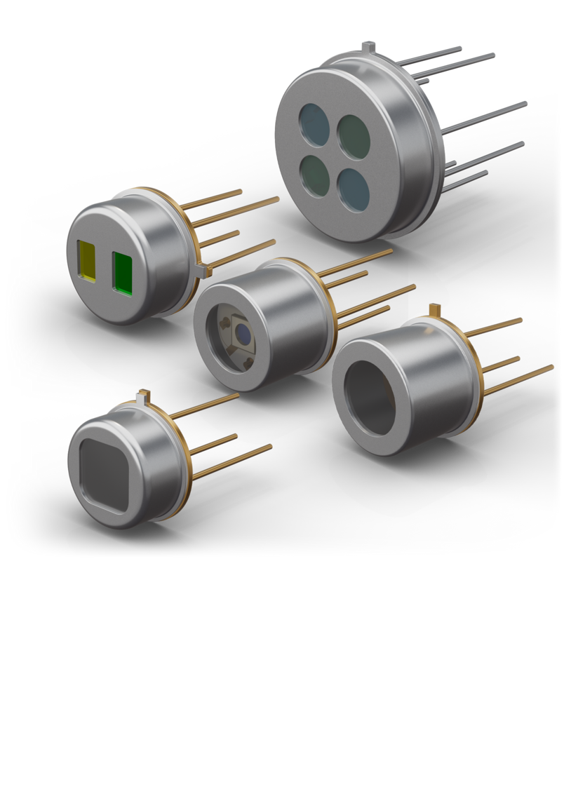 Multi channel pyroelectric detectors