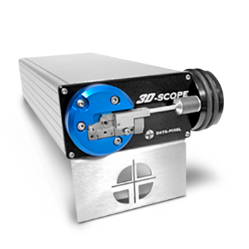 Laser beam measuring device for three-dimensional profile characterization