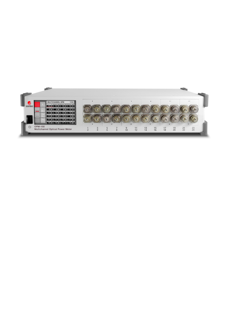 OPM-150 Multichannel Optical Power Meter OPM-150 Multichannel Optical Power Meter