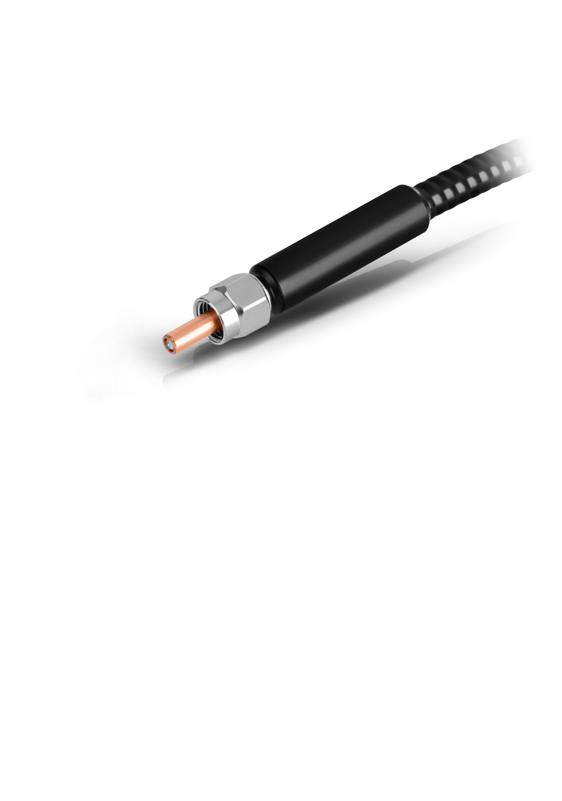 Patch cord with integrated modestrip fiber Patch cord with integrated modestrip fiber