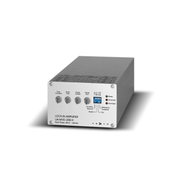 Lock-in amplifier for low-noise signal extraction