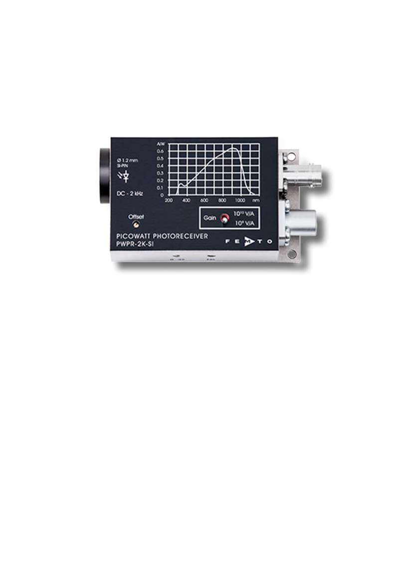 Photoreceiver for very low optical signals Photoreceiver for very low optical signals