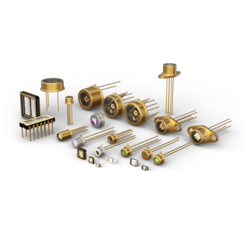 Overview graphic on the structure and areas of application of avalanche photodiodes Overview graphic on the structure and areas of application of avalanche photodiodes