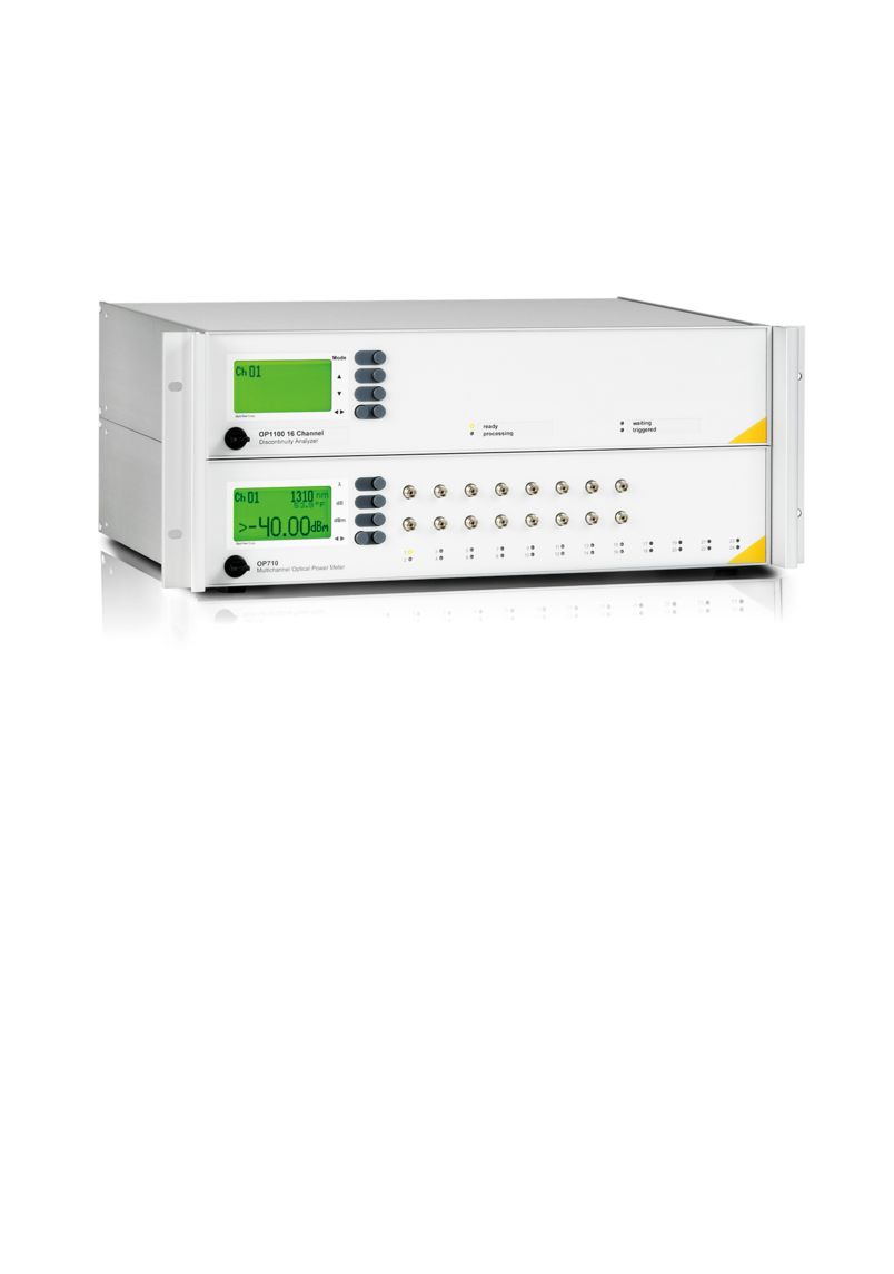 Optotest Measurement System for Optical Components Optotest Measurement System for Optical Components