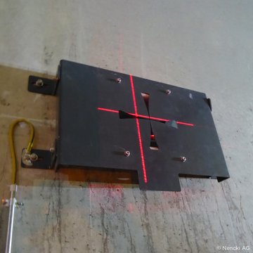 Cross-Hair Laser Positioning