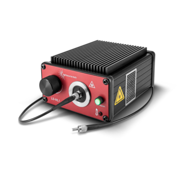 White light source for industrial optics systems White light source for industrial optics systems