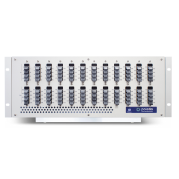 Faseroptische Schaltmatrix für automatisierte Testsysteme