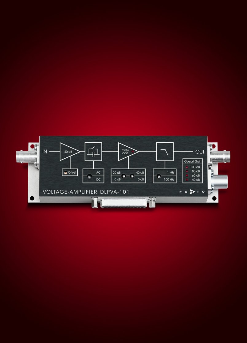 DLPVA-101-BLN-S Redesigned Voltage Amplifiers with Improved Sensitivity