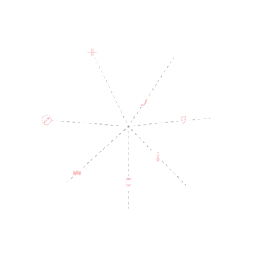 Graphical representation of the interdependencies of parameters in avalanche photodiodes