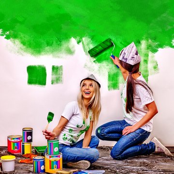 Woman Painting