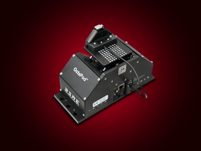 Product Image of the 3SAE OctaPod™ Photonic Alignment Microrobot Product Image of the 3SAE OctaPod™ Photonic Alignment Microrobot